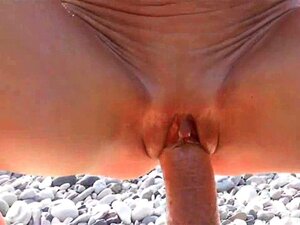 Аматерски пар изблиза вагинални секс.