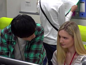 Großer Arsch, AMWF, Blowjob, Cumshot, Japanisch, kleine Titten,