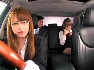 Unglaubliche japanische Hure in einem erstaunlichen Blowjob, Red Head