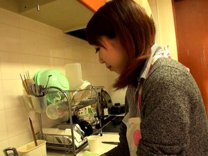 Japanilainen vaimo, Eri Fujino on masturboi, sensuroimaton